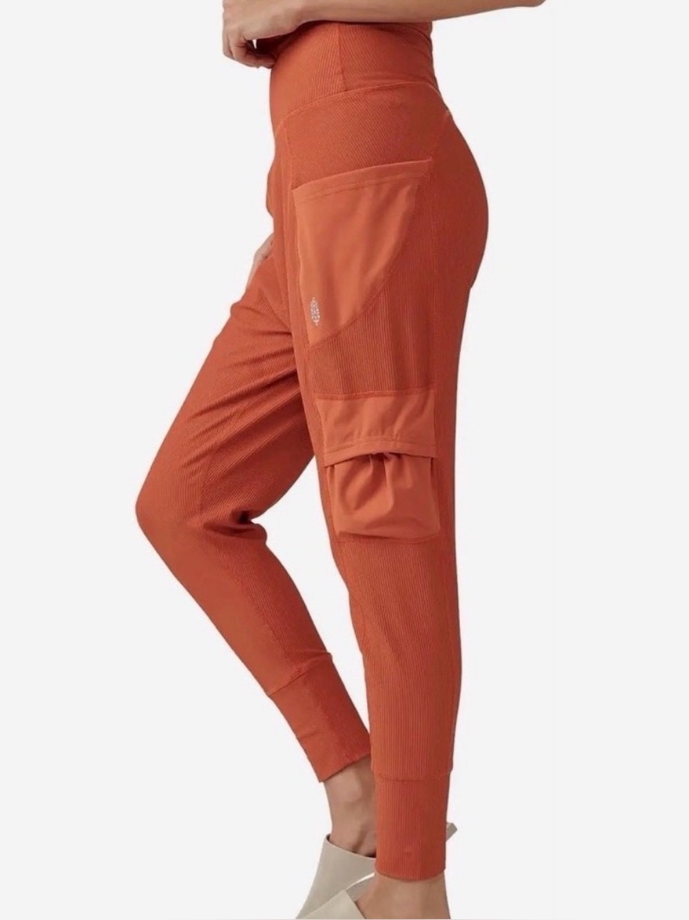 NWT. FP Movement by Free People—Take A Hike Harem Pants, Dried Saffron